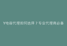 Y电容代理如何选择?专业代理商必备的三大核心要素-电子元器件网