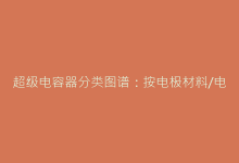 超级电容器分类图谱:按电极材料/电解质的终极划分法则-电子元器件网
